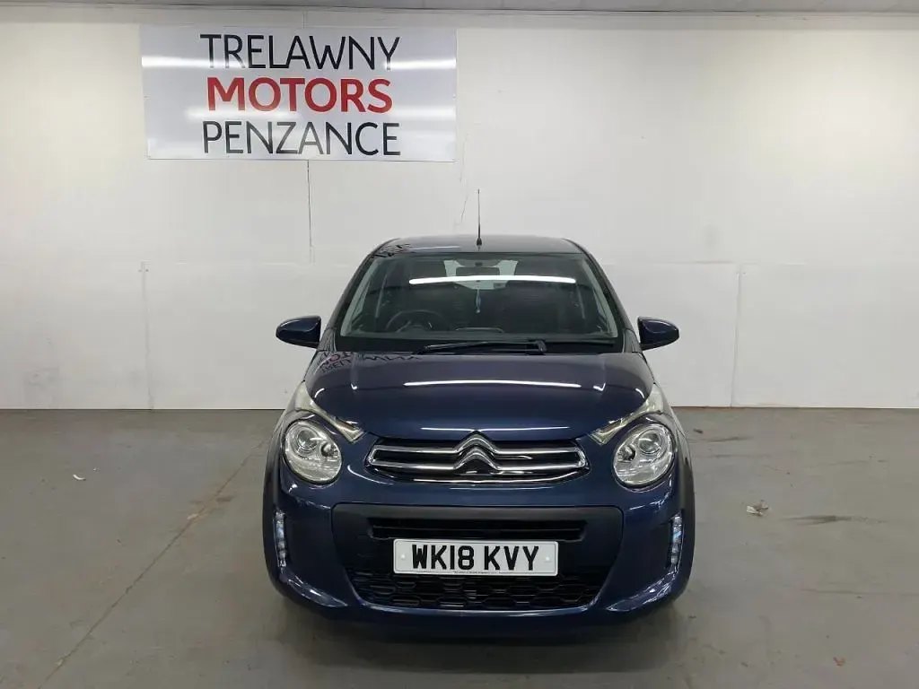 Used Citroën C1 Feel 68 HP (50 kW) 2018 Blue Hatchback