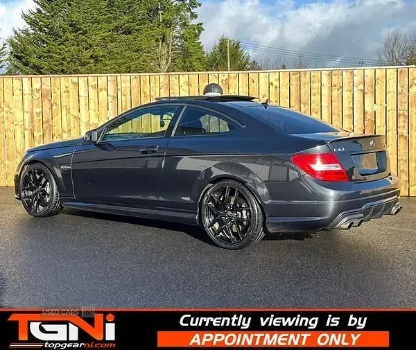 Used Mercedes C63 AMG 2013 Black Coupe