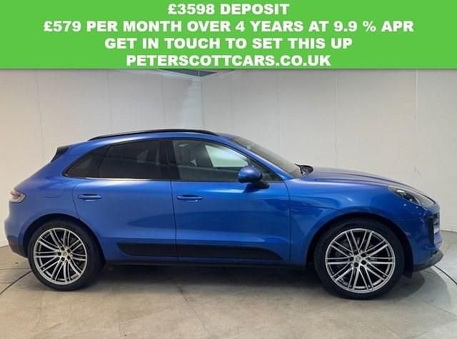 Used Porsche Macan 354 HP (260 kW) 2019 Blue SUV