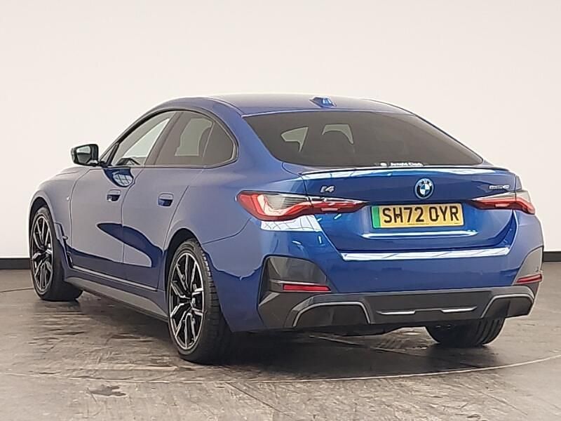 Used BMW i4 M Sport 250 kW (340 HP) 2022 Blue Sedan