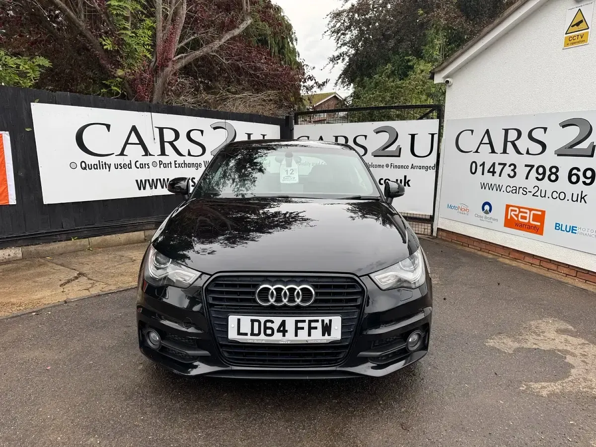 Used Audi A1 S-Line 122 HP (89 kW) 2014 Black Hatchback
