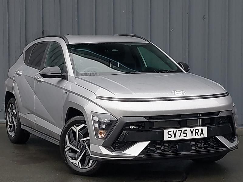 Metallic ultimate red New 2025 Hyundai Kona N Line SUV | £23,698 (Good price) - Image 1/4