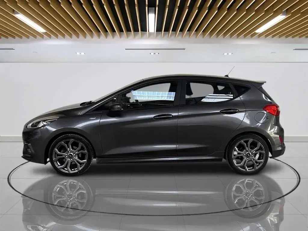 Used Ford Fiesta ST-Line 125 HP (91 kW) 2018 Grey Hatchback