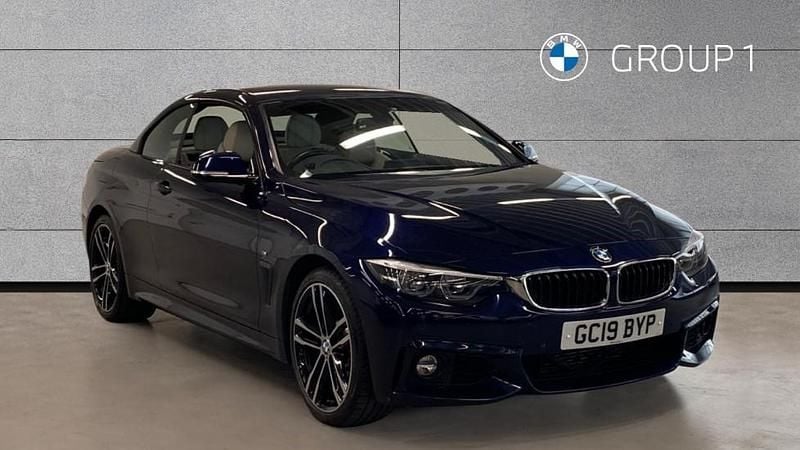Used BMW 435 M Sport 309 HP (227 kW) 2019 Blue Cabriolet