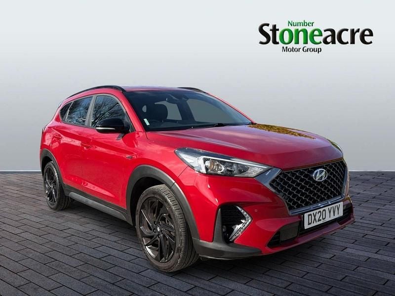 Used Hyundai Tucson N Line 177 HP (130 kW) 2020 Red SUV