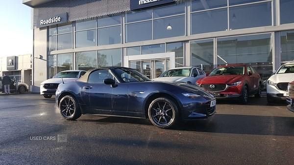 Used Mazda MX5 Prime-Line 132 HP (97 kW) 2023 Blue Cabriolet