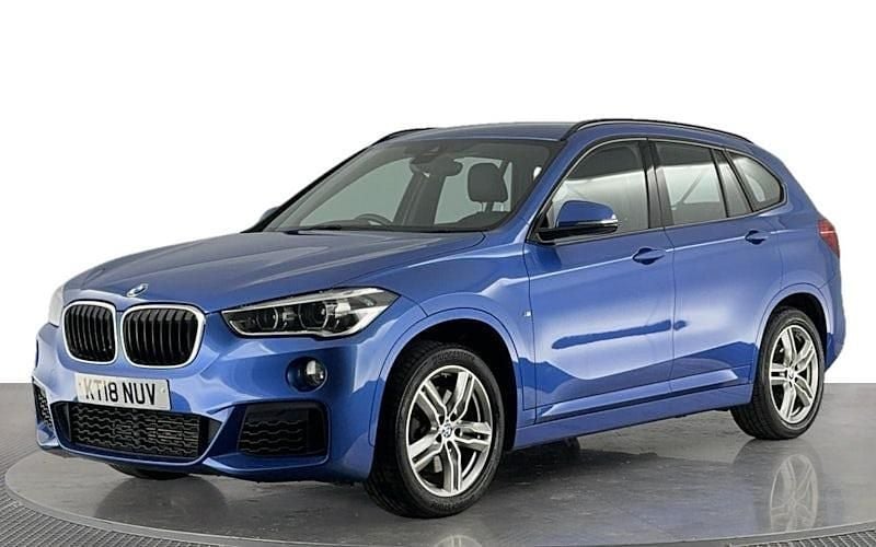 Blue Used 2018 BMW X1 M Sport SUV | £17,560 (Good price) - Image 1/4