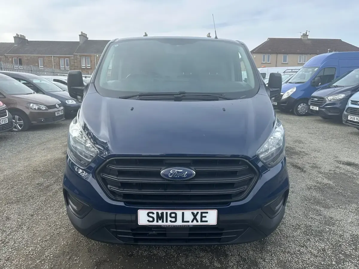 Used Ford Transit Custom 130 HP (95 kW) 2019 Blue Van