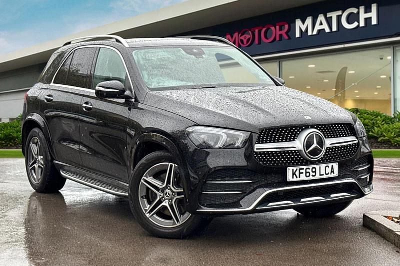 Black Used 2019 Mercedes GLE300 AMG line SUV | £35,990 (Fair price) - Image 1/4