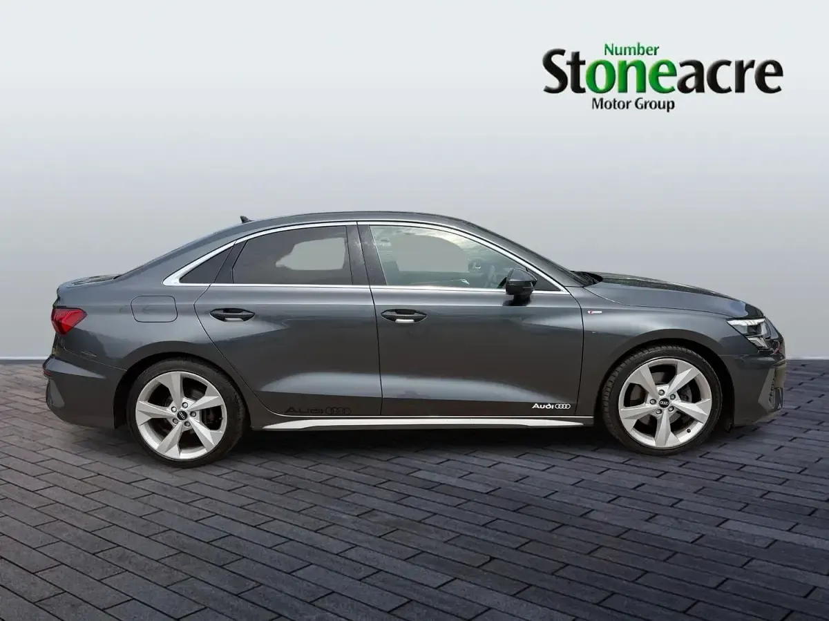 Used Audi A3 S-Line 150 HP (110 kW) 2021 Grey Sedan