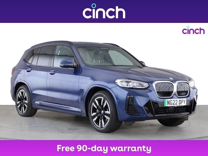 Blue Used 2022 BMW iX3 M Sport SUV | £25,349 (Good price) - Image 1/3
