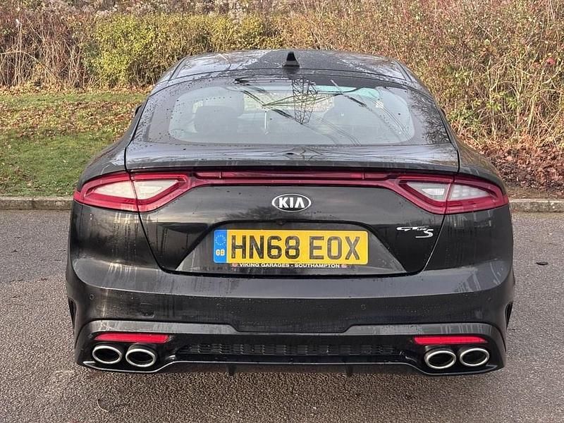 Used Kia Stinger GT-Line S 244 HP (179 kW) 2018 Black Hatchback