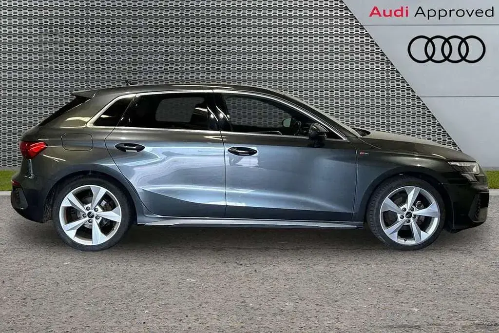 Used Audi A3 S-Line 147 HP (108 kW) 2023 Grey Sedan