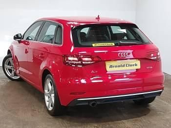 Used Audi A3 Sport 115 HP (84 kW) 2016 Red Hatchback