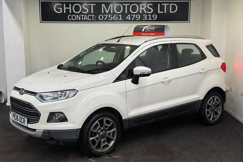 Used Ford Ecosport Titanium 125 HP (91 kW) 2016 White SUV
