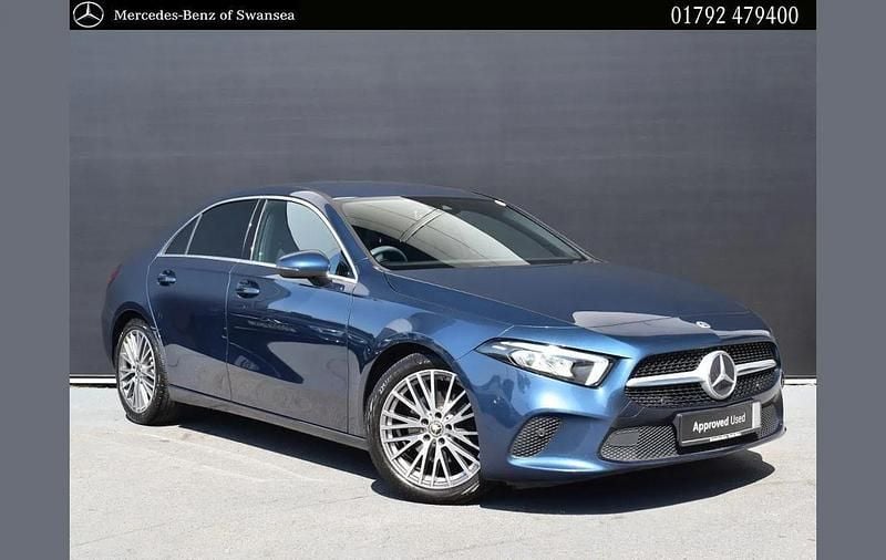 Blue Used 2022 Mercedes A200 Executive Sedan | £21,695 (Fair price) - Image 1/4