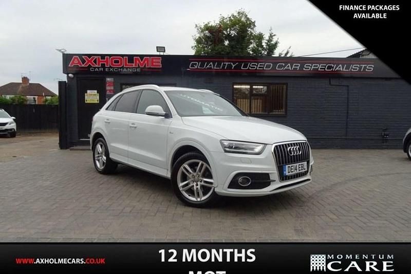White Used 2014 Audi Q3 S-Line SUV | £8,495 (Fair price) - Image 1/1