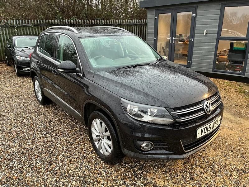 Black Used 2015 VW Tiguan Match SUV | £6,895 (Fair price) - Image 1/4