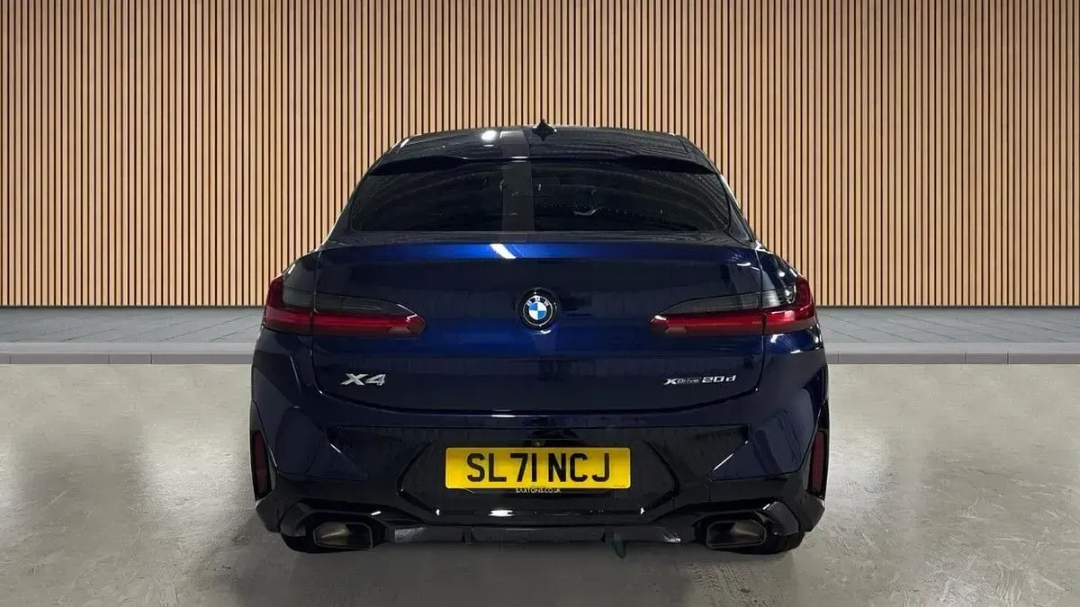Used BMW X4 M Sport 190 HP (139 kW) 2021 Tansanitblau ii metallic SUV
