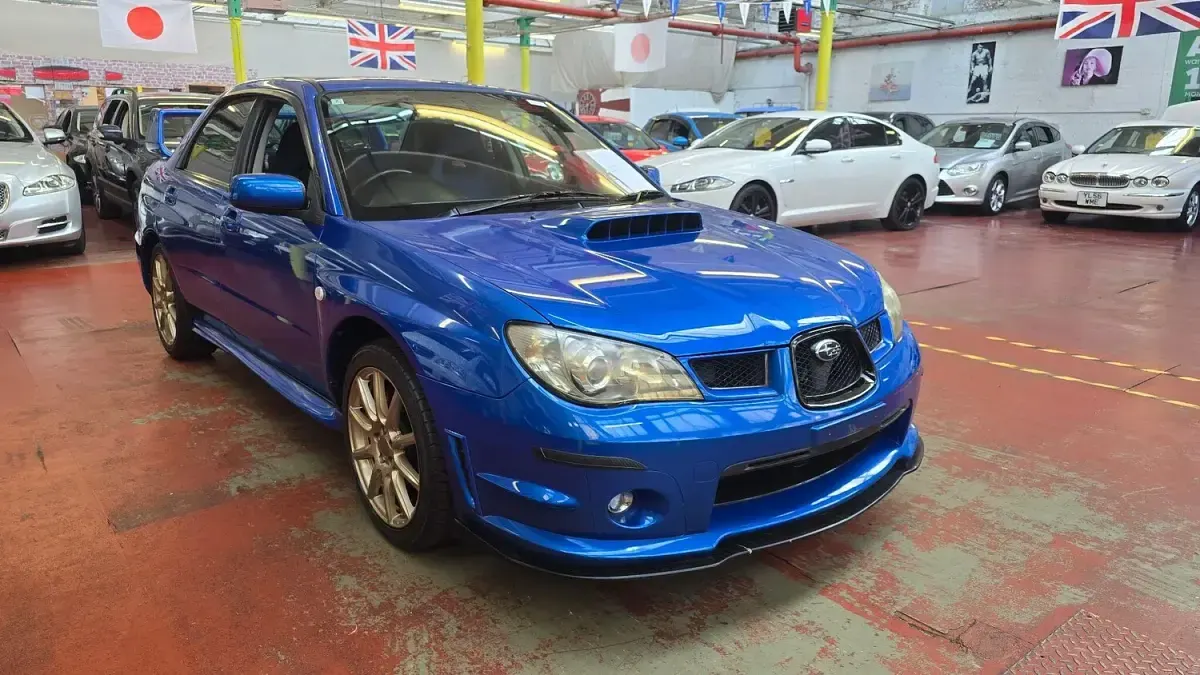 Used Subaru Impreza 2006 Blue MPV