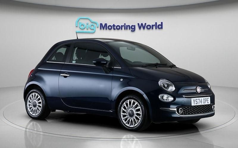 Used Fiat 500 69 HP (50 kW) 2024 Blue Hatchback