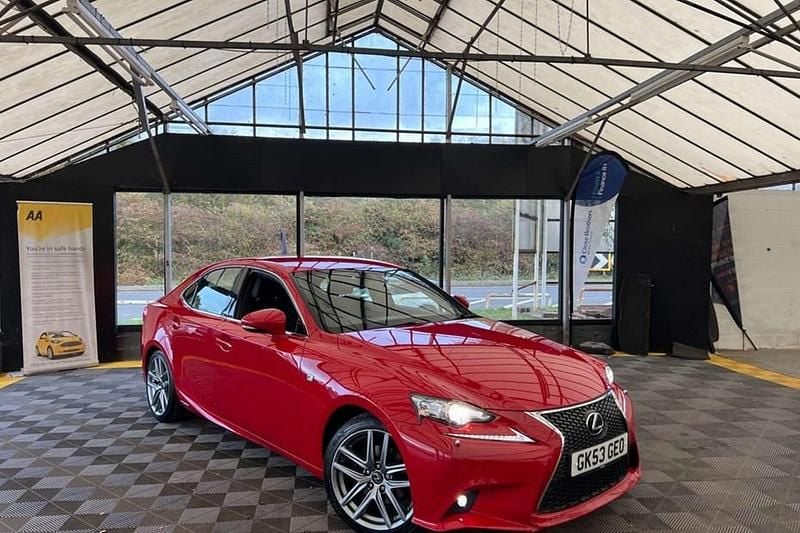 Red Used 2017 Lexus IS300h Sport Line Sedan | £14,995 (Good price) - Image 1/1