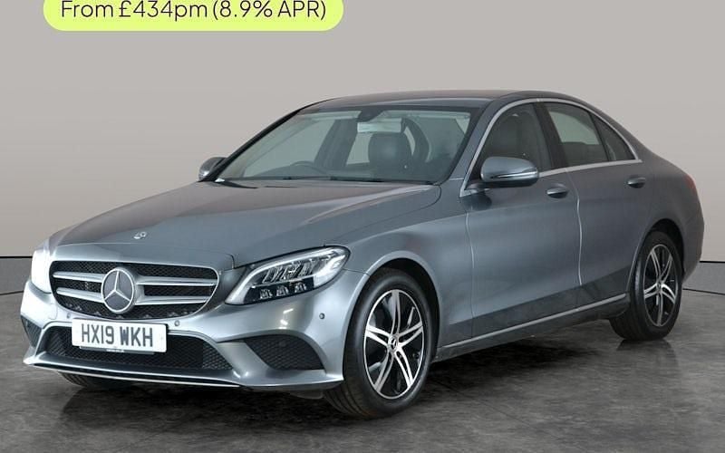 Used Mercedes C200 184 HP (135 kW) 2019 Grey Sedan