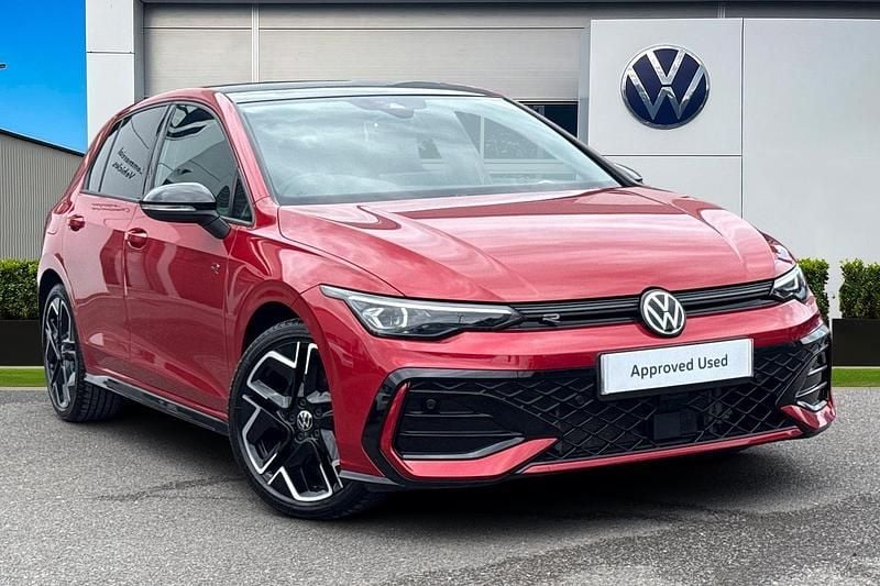 Red Used 2024 VW Golf VIII R-line Hatchback | £26,989 (Expensive) - Image 1/4