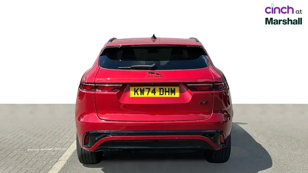 Used Jaguar F-Pace R-Dynamic 204 HP (150 kW) 2024 Firenze red SUV