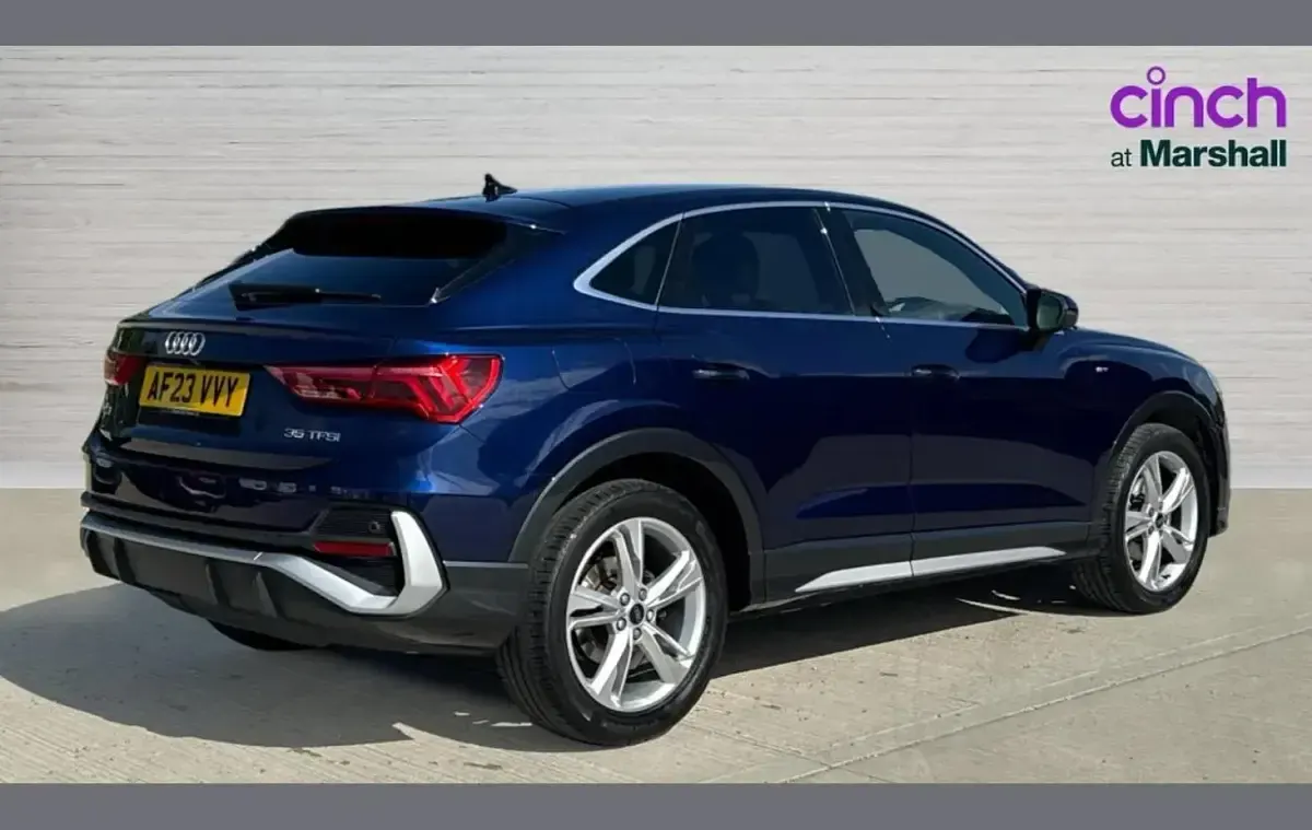 Used Audi Q3 S-Line 150 HP (110 kW) 2023 Blue SUV