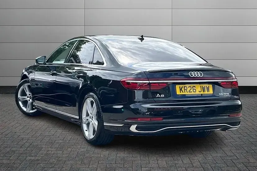 New Audi A8 S-Line 340 HP (250 kW) 2026 Mythos black Sedan