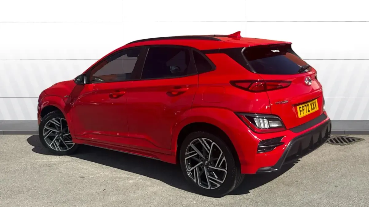Used Hyundai Kona N Line 120 HP (88 kW) 2022 Red SUV
