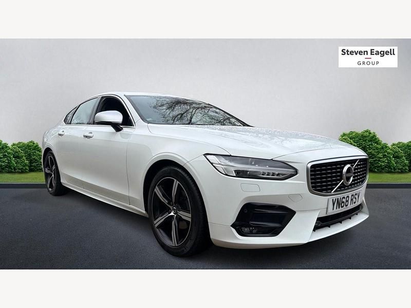Used Volvo S90 R-Design 2018 White Sedan
