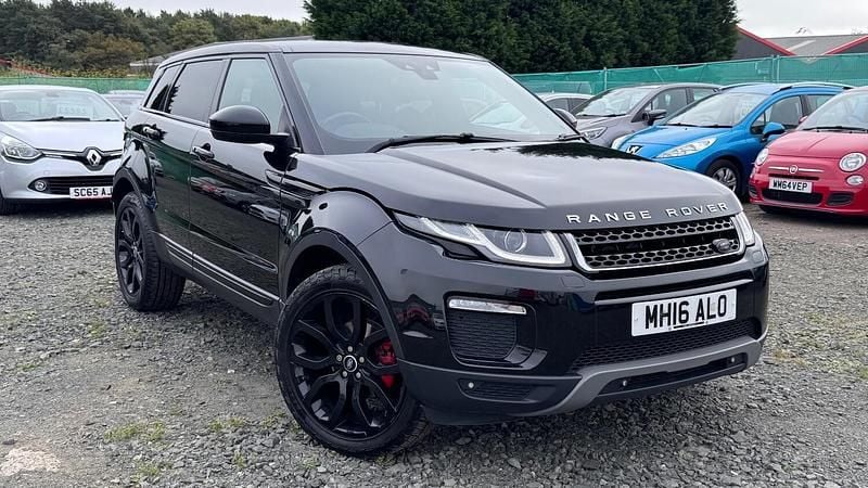 Black Used 2016 Land Rover Range Rover evoque SE SUV | £7,395 (Good price) - Image 1/3
