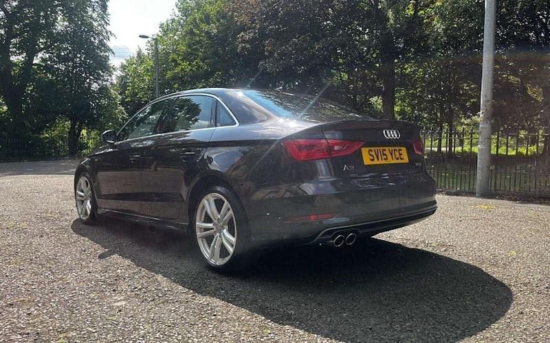 Used Audi A3 S-Line 150 HP (110 kW) 2015 Brown Sedan