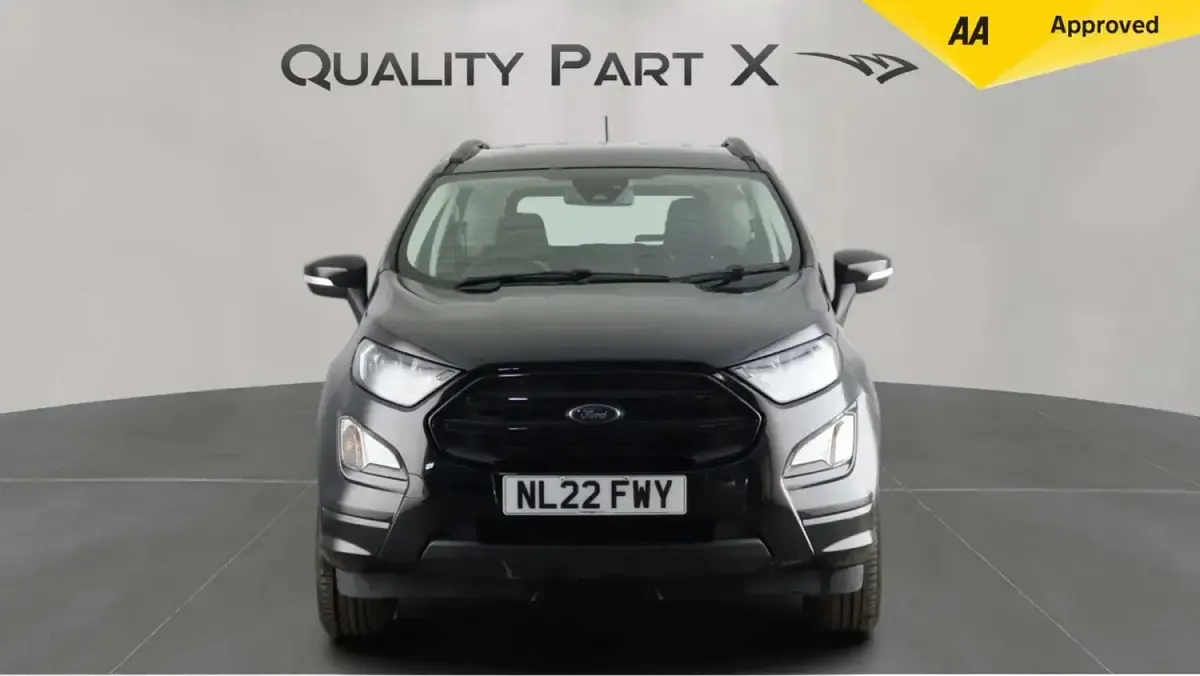 Used Ford Ecosport ST-Line 125 HP (91 kW) 2022 Black SUV