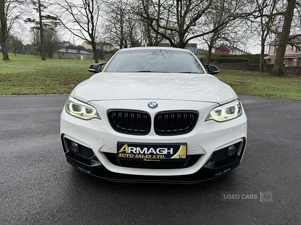 Used BMW 218 M Sport 150 HP (110 kW) 2016 White Coupe