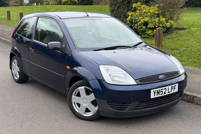 Used Ford Fiesta 80 HP (58 kW) 2003 Blue Hatchback