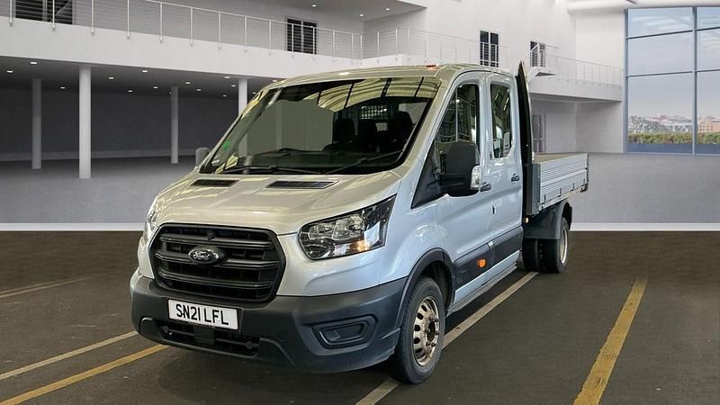 Used Ford Transit 130 HP (95 kW) 2021 Silver Cabriolet