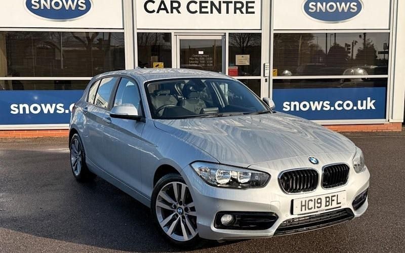 Silver Used 2019 BMW 118 Sport Line Hatchback | £14,645 (Good price) - Image 1/3