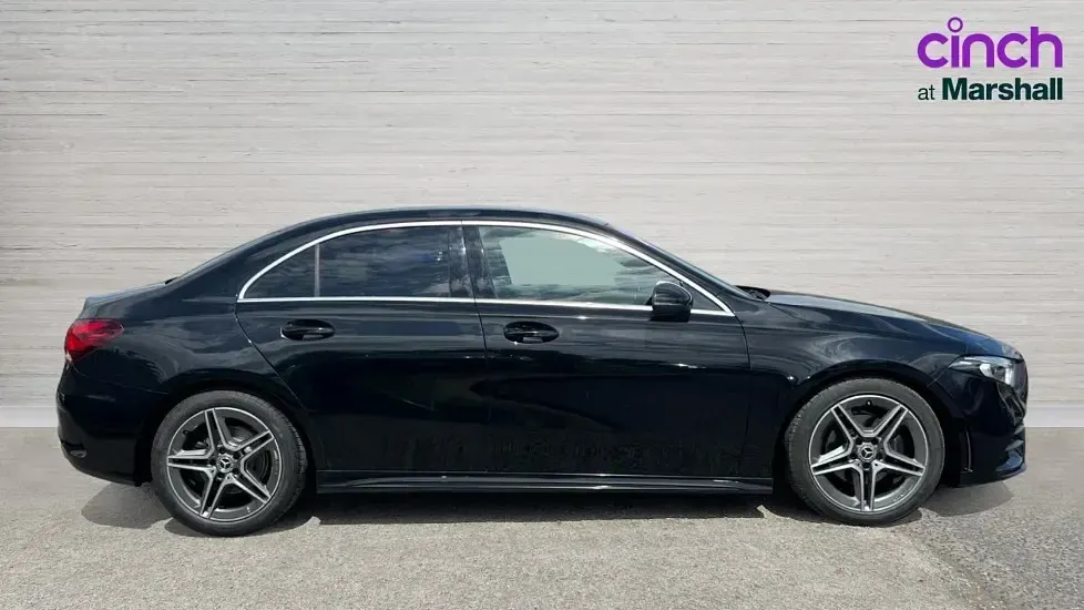 Used Mercedes A200 AMG line 163 HP (119 kW) 2020 Black