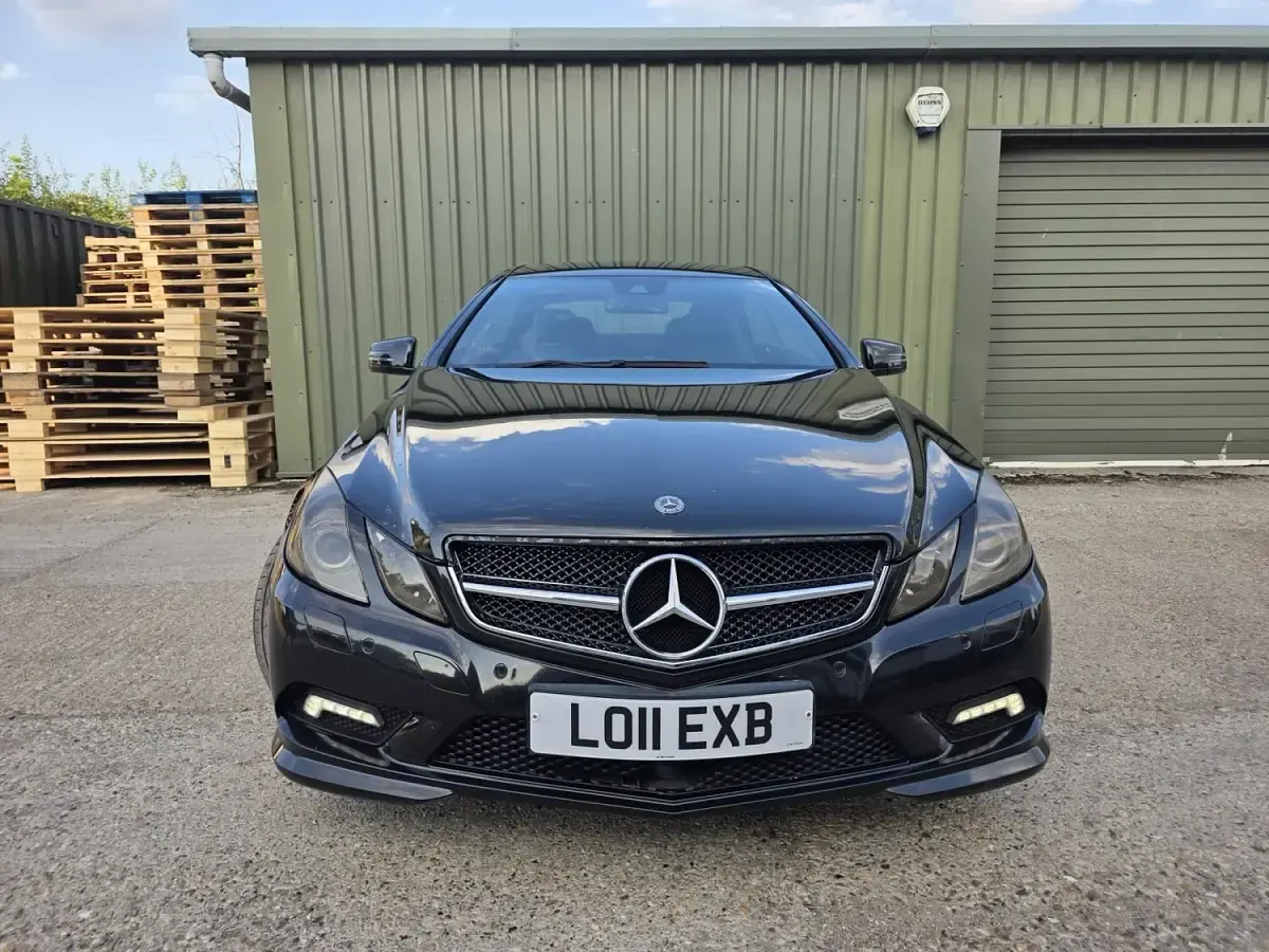Used Mercedes E250 2011 Black Coupe