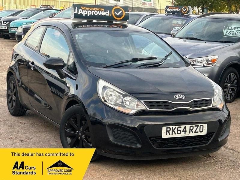 Used Kia Rio 2014 Black Hatchback