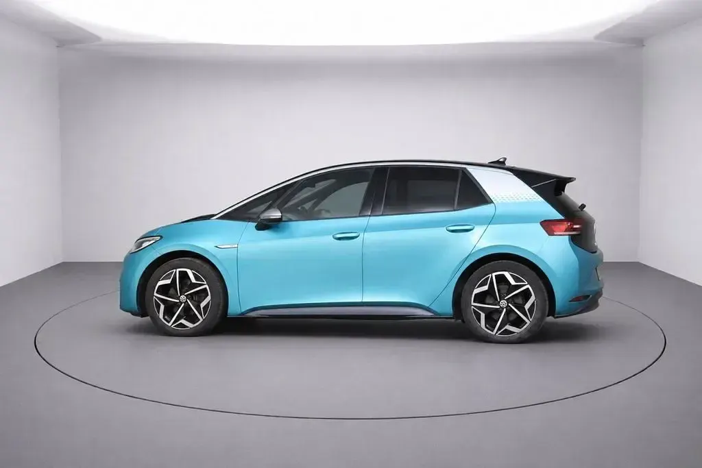 Used VW ID.3 Pro Performance 150 kW (204 HP) 2020 Blue Hatchback