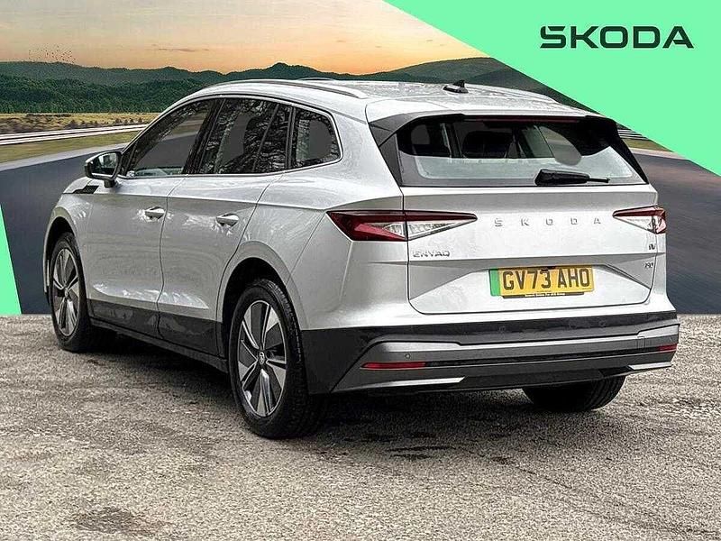Used Skoda Enyaq iV ecoSuite 150 kW (204 HP) 2023 Silver SUV