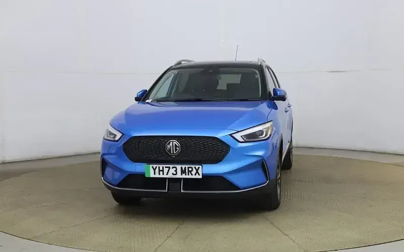 Used MG ZS Trophy Connect 114 kW (156 HP) 2022 Blue SUV