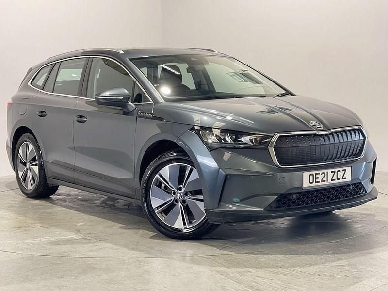 Grey Used 2021 Skoda Enyaq iV Suite SUV | £19,499 (Good price) - Image 1/4