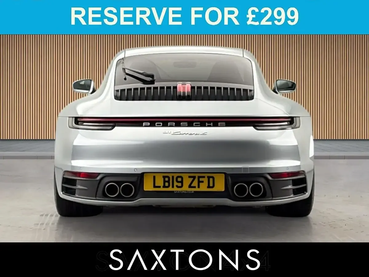 Used Porsche 911 Carrera S 450 HP (330 kW) 2019 Dolomite silver Coupe