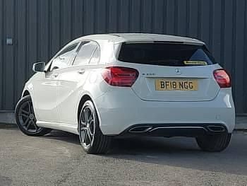 Used Mercedes A200 Sport Edition 156 HP (114 kW) 2018 White Hatchback