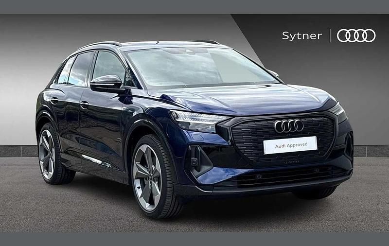 Used Audi Q4 e-tron Black Edition 210 kW (286 HP) 2025 Blue SUV